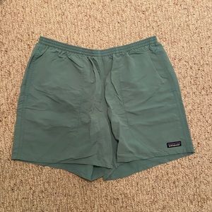 Men’s Patagonia Shorts, Size Large. Teal color.
